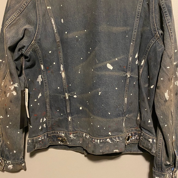 Amiri Denim splatter jacket - Picture 3 of 6
